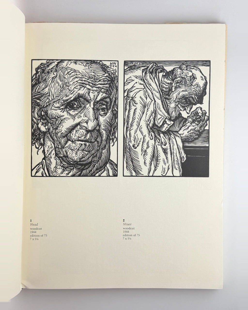 Tahir. Hnizdovsky: Woodcuts, 1944-1975