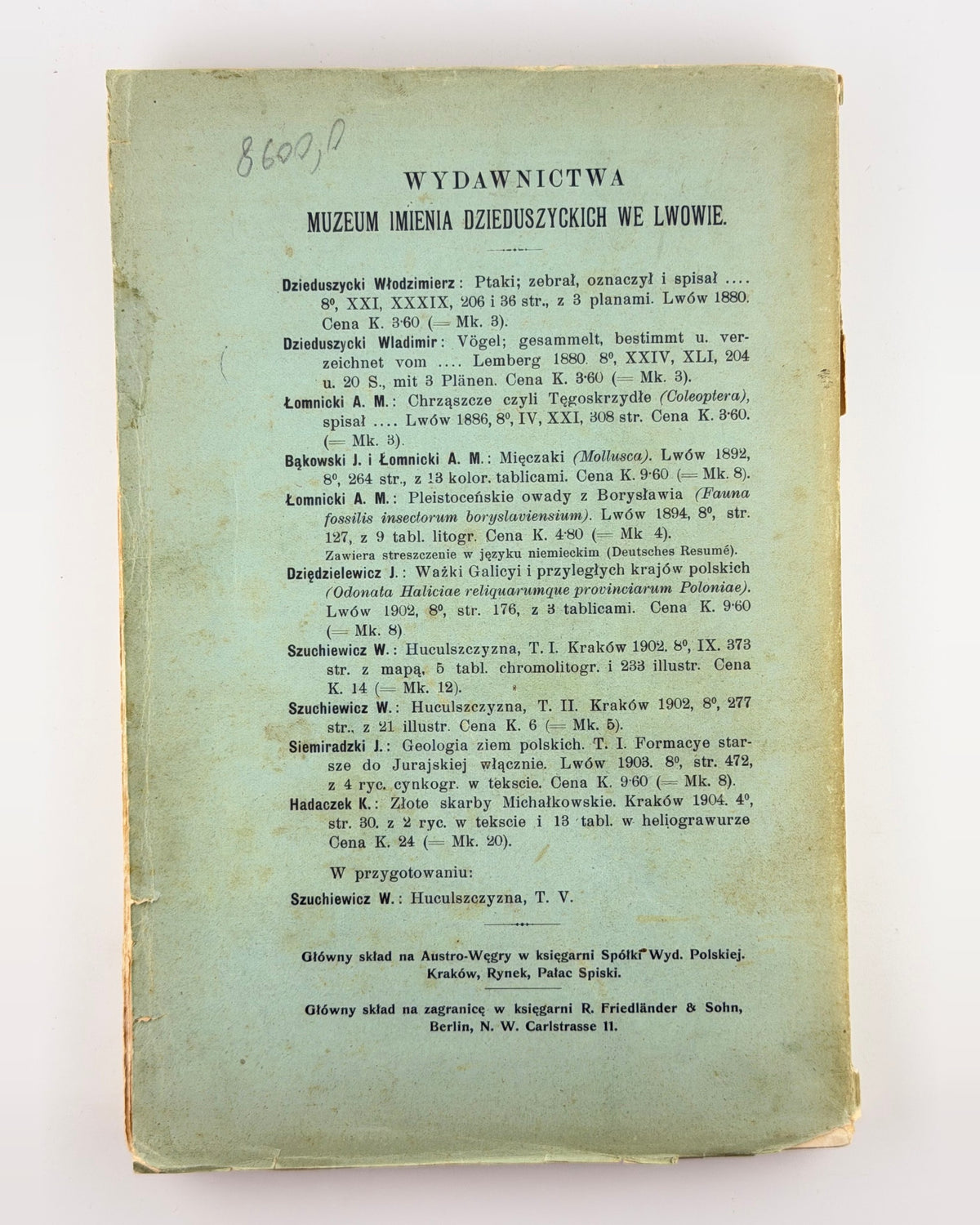 Szuchiewicz. Huculszczyzna, t. 3, 1904